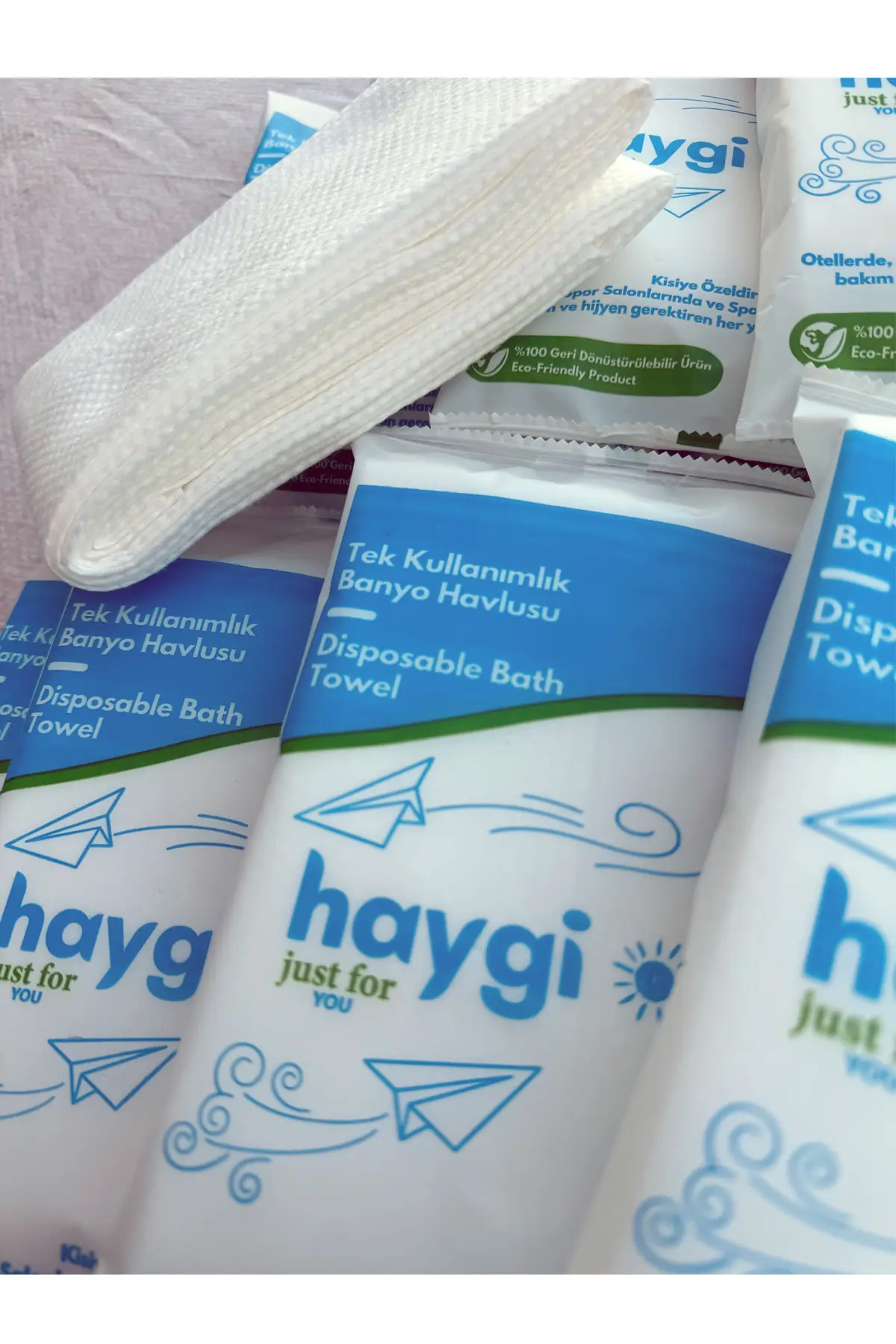 Haygi Tek Kullanımlık Duş ve Banyo Havlusu: Profesyonel Hijyen Çözümü - 5