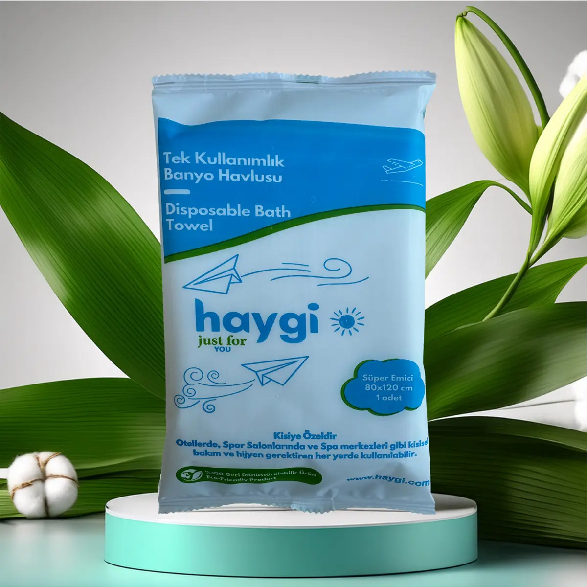 Haygi Tek Kullanımlık Duş ve Banyo Havlusu: Profesyonel Hijyen Çözümü